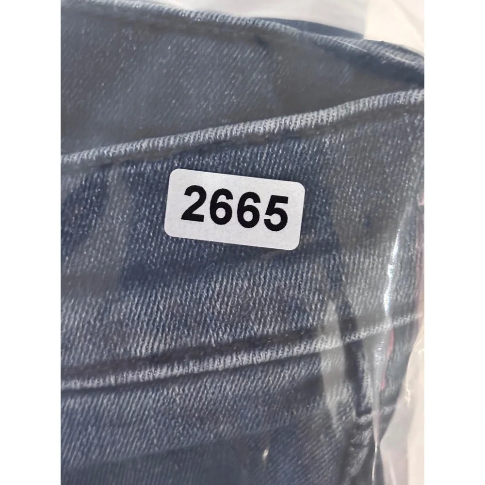J Brand Womens Skinny Leg Blue Denim Jeans Distressed Knee Rips‎ Size 25/26